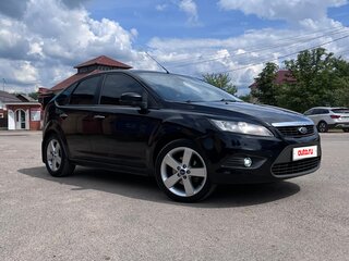 2009 Ford Focus II Рестайлинг, чёрный, 600000 рублей, вид 4