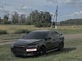 2007 Mitsubishi Lancer X, чёрный, 700000 рублей, вид 1