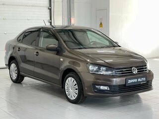 2015 Volkswagen Polo V Рестайлинг, коричневый, 909000 рублей, вид 1