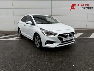 2017 Hyundai Solaris II, белый, 1650000 рублей, вид 3