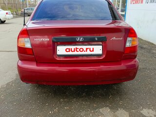 2005 Hyundai Accent ТагАЗ II, красный, 485000 рублей, вид 3