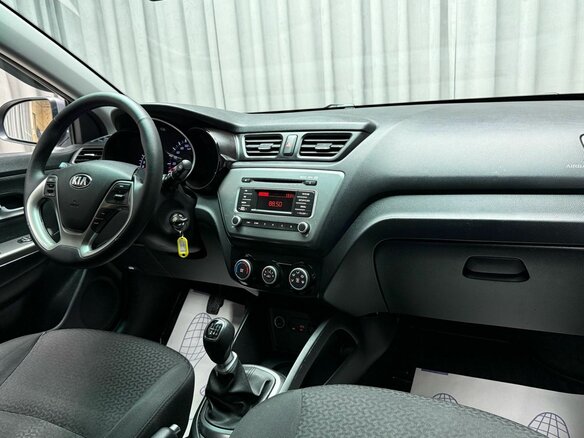 2016 Kia Rio III Рестайлинг, серый, 999000 рублей - вид 10