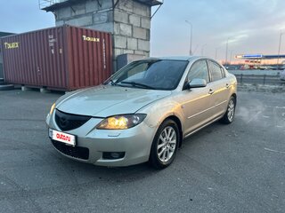 2008 Mazda 3 I (BK) Рестайлинг, золотистый, 430000 рублей, вид 3