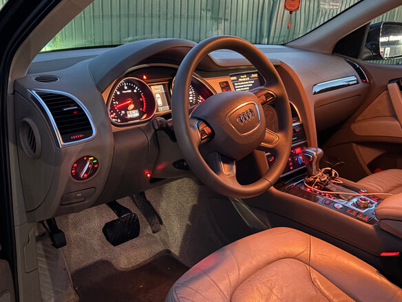 2012 Audi Q7 I (4L) Рестайлинг, чёрный, 1850000 рублей - вид 14