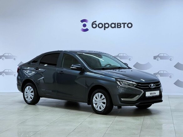2026 Lada (ВАЗ) Vesta I Рестайлинг (NG), серый - вид 1