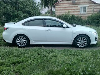 2010 Mazda 6 II (GH) Рестайлинг, белый, 850000 рублей, вид 5