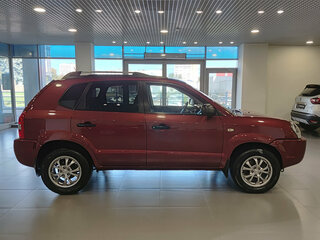 2008 Hyundai Tucson I, красный, 643000 рублей, вид 4