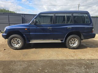 1997 Mitsubishi Pajero II Рестайлинг, синий, 1100000 рублей, вид 4