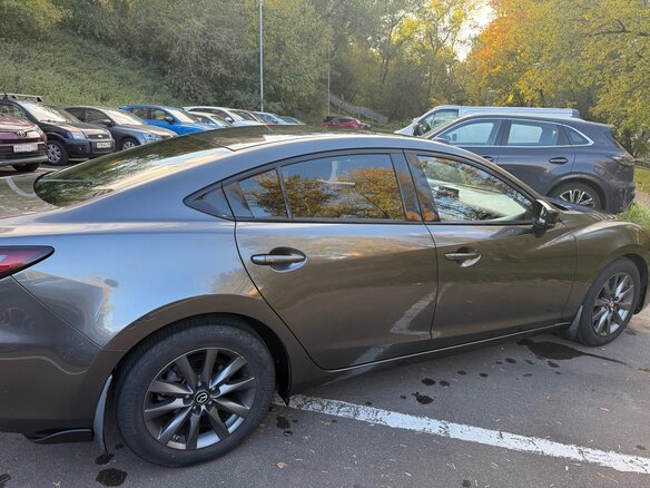 2019 Mazda 6 III (GJ) Рестайлинг 2, серый, 2433000 рублей - вид 2