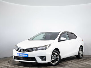 2014 Toyota Corolla XI (E160, E170, E180), белый, 1299000 рублей, вид 3