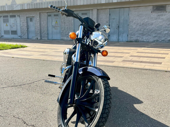 2020 Honda VT 1300CX Fury, синий, 830000 рублей - вид 7