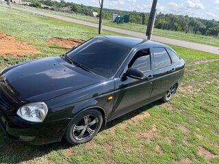 2009 Lada (ВАЗ) Priora I, чёрный, 240000 рублей, вид 3