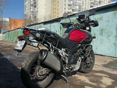 2014 Suzuki V-Strom 1000, красный, 715000 рублей, вид 4
