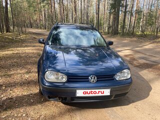2003 Volkswagen Golf IV, синий, 200000 рублей, вид 4