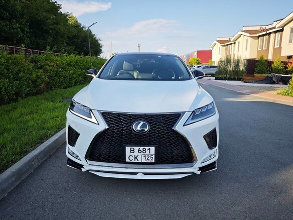 2020 Lexus RX 300 IV Рестайлинг, белый, 5250000 рублей - вид 17