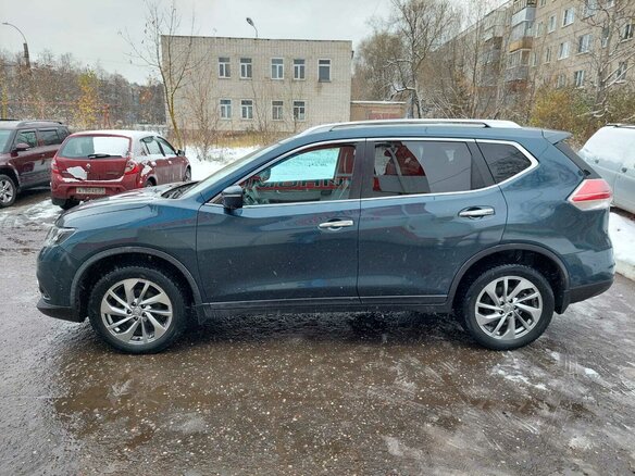 2015 Nissan X-Trail III, синий, 1800000 рублей - вид 4