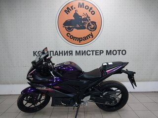 2024 Yamaha YZF-R3, фиолетовый, 649000 рублей, вид 2