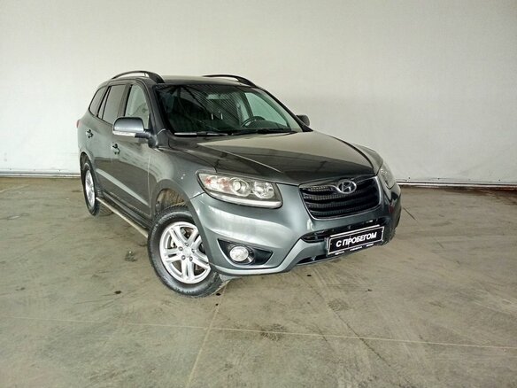 2012 Hyundai Santa Fe II Рестайлинг, серый, 1149000 рублей - вид 2