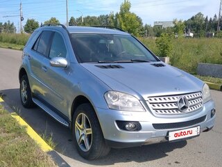 2008 Mercedes-Benz M-Класс 350 II (W164) Рестайлинг, голубой, 1470000 рублей, вид 4