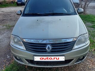 2011 Renault Logan I Рестайлинг, бежевый, 380000 рублей, вид 1