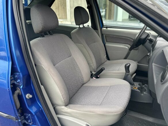 2008 Renault Logan I, синий, 229000 рублей - вид 12