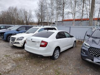 2017 Skoda Rapid I, белый, 486000 рублей, вид 4