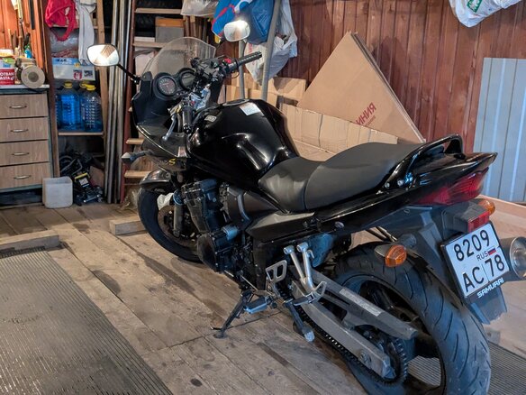 2005 Suzuki Bandit GSF 650, чёрный, 350000 рублей - вид 2