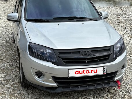 2012 Lada (ВАЗ) Granta I, серебристый, 500000 рублей, вид 3