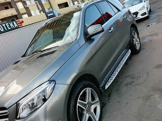 2018 Mercedes-Benz GLE 350 d I (W166), серый, 3600000 рублей, вид 2