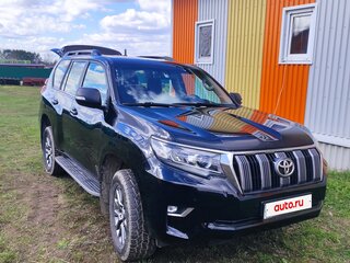 2019 Toyota Land Cruiser Prado 150 Series Рестайлинг 2, чёрный, 4200000 рублей, вид 3