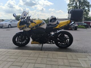 2010 Yamaha FZ1, жёлтый, 550000 рублей, вид 3