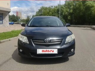 2008 Toyota Corolla X (E140, E150), чёрный, 727333 рублей, вид 2