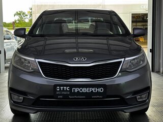2016 Kia Rio III Рестайлинг, серый, 960000 рублей, вид 2
