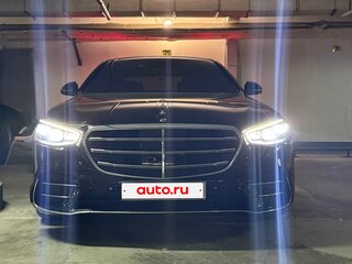 2022 Mercedes-Benz S-Класс 400 d 4MATIC VII (W223), чёрный, 9800000 рублей, вид 2