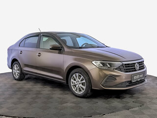 2020 Volkswagen Polo VI, коричневый, 1295000 рублей, вид 3