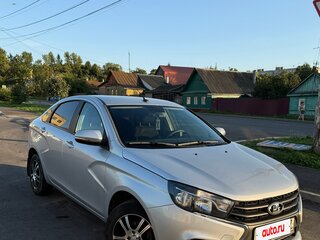 2022 Lada (ВАЗ) Vesta I, серебристый, 1050000 рублей, вид 2