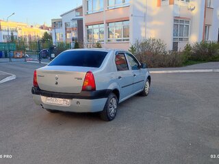 2008 Renault Logan I, серый, 200000 рублей, вид 4