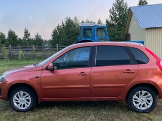 2013 Lada (ВАЗ) Kalina II, оранжевый, 345000 рублей, вид 4