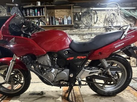 1998 Honda CB 500, красный, 227000 рублей, вид 1