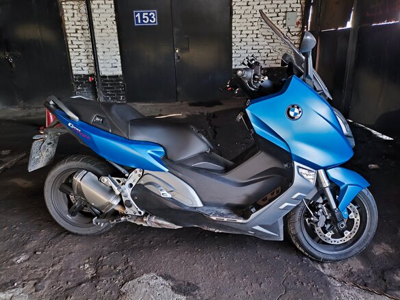 2013 BMW C 600 Sport, синий, 620000 рублей