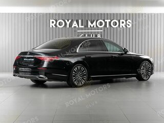 2021 Mercedes-Benz S-Класс 350 d Long 4MATIC VII (W223), чёрный, 6900000 рублей, вид 4