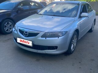 2006 Mazda 6 I (GG) Рестайлинг, серебристый, 320000 рублей, вид 1