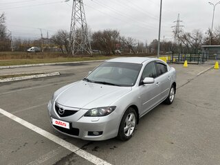 2006 Mazda 3 I (BK) Рестайлинг, серебристый, 630000 рублей, вид 1