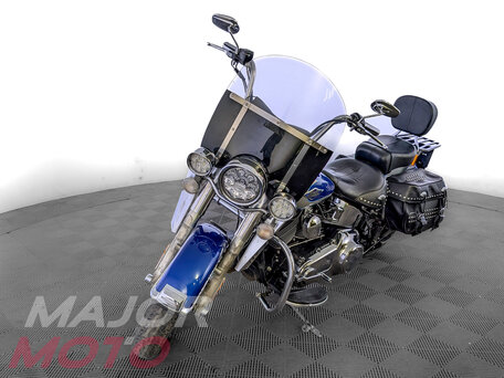 2009 Harley-Davidson Heritage Classic, синий, 700000 рублей, вид 3