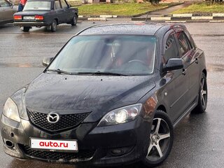 2008 Mazda 3 I (BK) Рестайлинг, чёрный, 490000 рублей, вид 5