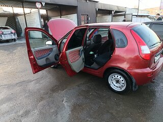 2008 Lada (ВАЗ) Kalina I, красный, 210000 рублей, вид 4