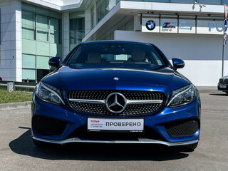 2016 Mercedes-Benz C-Класс 180 IV (W205), синий, 2685000 рублей, вид 2