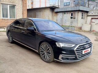 2021 Audi A8 Long 55 TFSI IV (D5), чёрный, 7800000 рублей, вид 2
