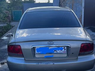 2006 Hyundai Sonata ТагАЗ IV (EF) Рестайлинг, бежевый, 350000 рублей, вид 3