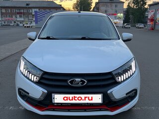 2020 Lada (ВАЗ) Granta I Рестайлинг, белый, 530000 рублей, вид 3